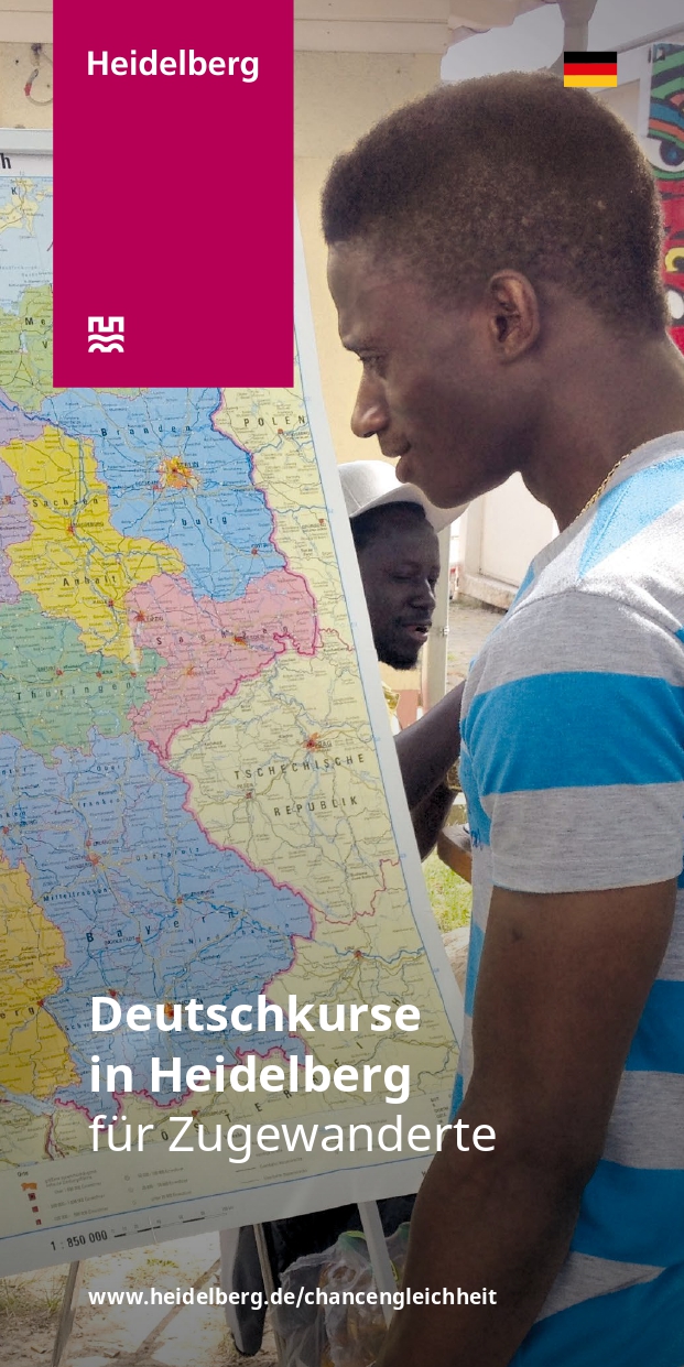 Orientierungsbroschüre „Deutschkurse in Heidelberg für Zugewanderte“