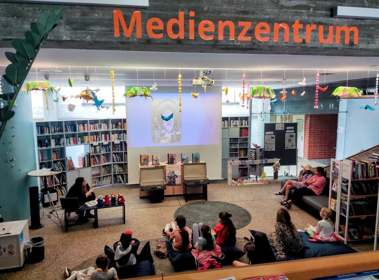 Leseclubfest &amp; Goethe-Lesung im Medienzentrum