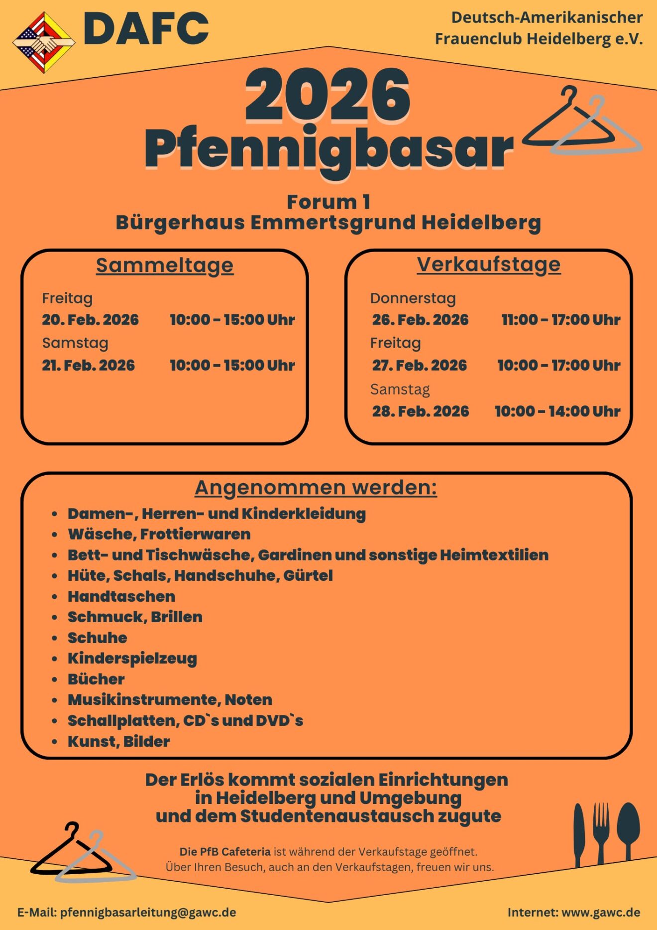 Auf Schnäppchenjagd für einen guten Zweck beim Pfennigbasar gehen