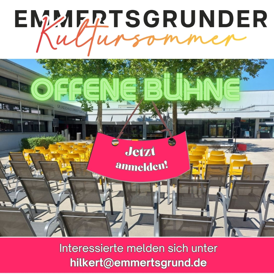 Emmertsgrunder Kultursommer - mitmachen und unterstützen!