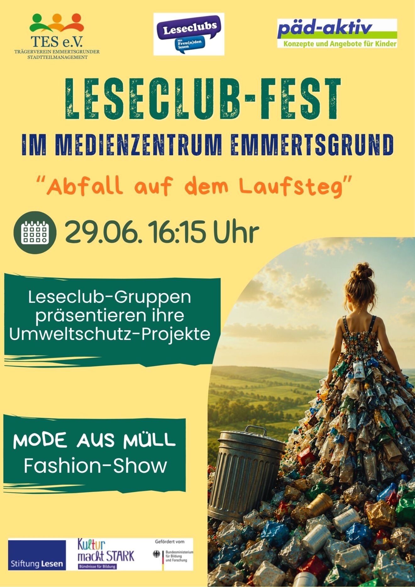 Leseclub-Fest im Medienzentrum Emmertsgrund