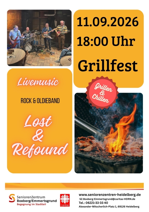 Grillfest des Seniorenzentrum Boxberg-Emmertsgrund